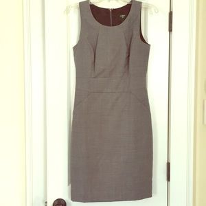 J. Crew Factory Wool Suiting Dress